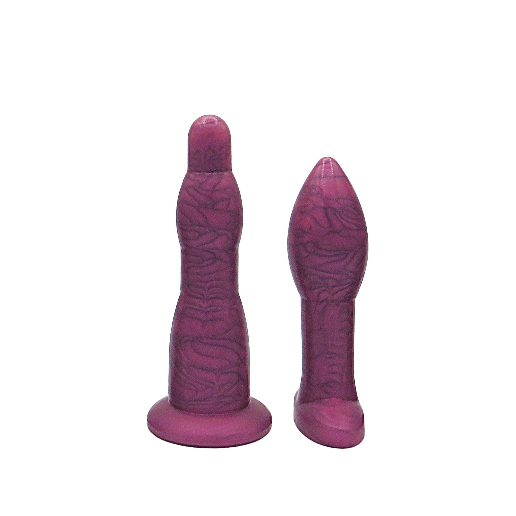 Image of size 2 rose anal dilation wand and butt plug