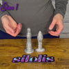 Video of size 1 wand and butt plug being handled to show sizing